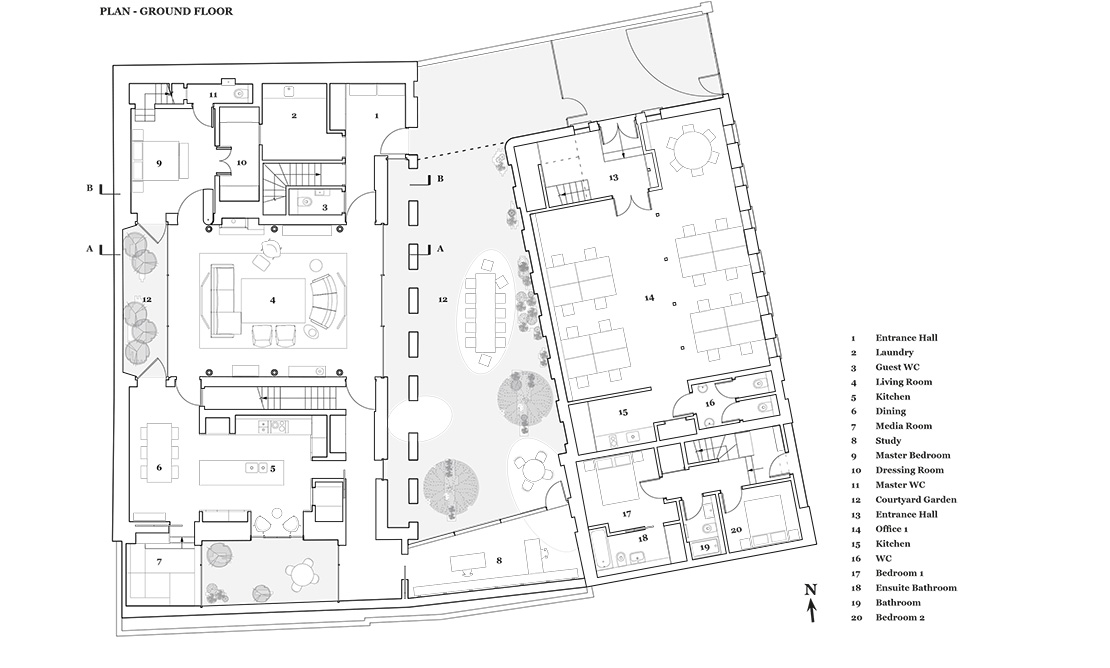 Ground floor plan.